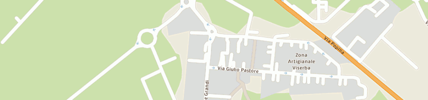 Mappa della impresa ipercolor srl a RIMINI