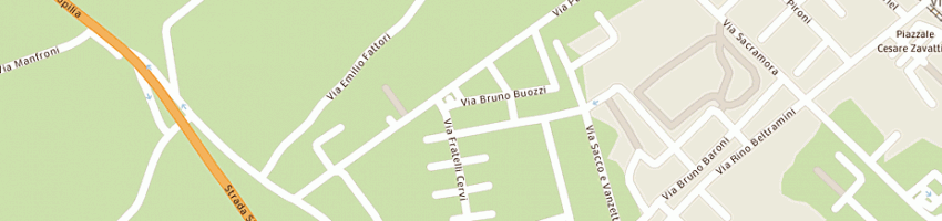 Mappa della impresa termoidraulica bs di bernardi salvatore e c snc a RIMINI