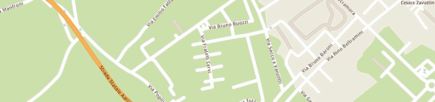 Mappa della impresa sargantana sas a RIMINI