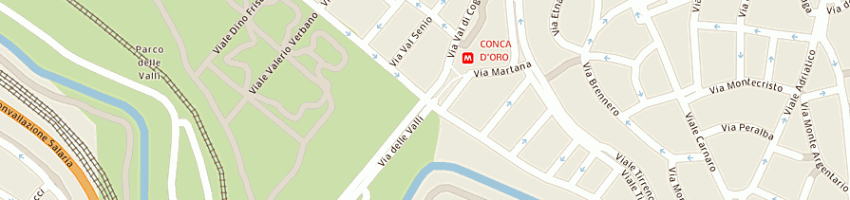 Mappa della impresa mazzantini maria edvige - societa in accomandita semplice a ROMA