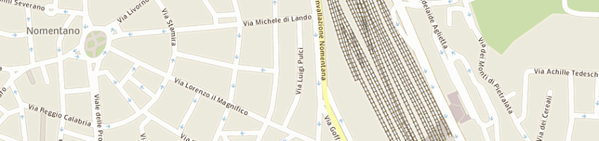 Mappa della impresa snoopy bar di arrigo francesco e c - snc a ROMA