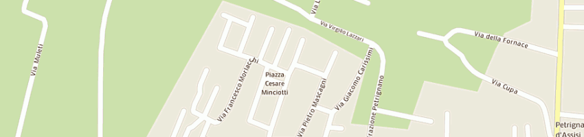 Mappa della impresa luchetti dino a PERUGIA