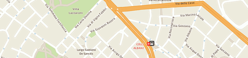 Mappa della impresa organizzazione pubblicitaria op srl a ROMA