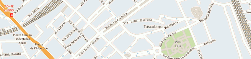 Mappa della impresa la maison - srl a ROMA
