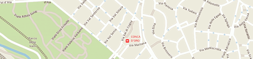 Mappa della impresa farmacia galimi dr walter a ROMA
