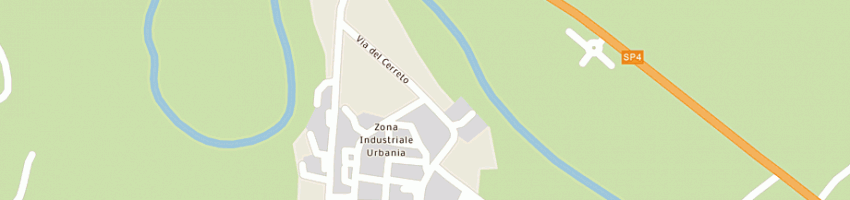 Mappa della impresa autotrasporti raggi srl a URBANIA
