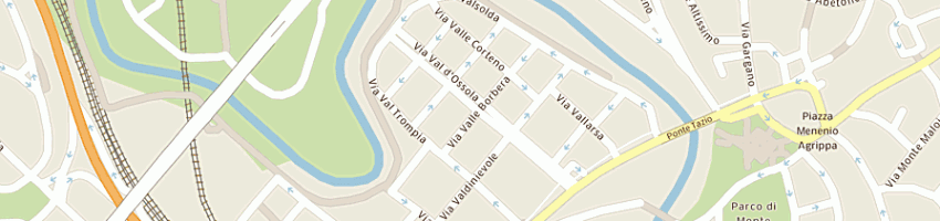 Mappa della impresa saraceni francesco a ROMA