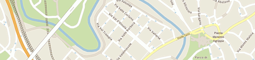 Mappa della impresa borgese roberto a ROMA