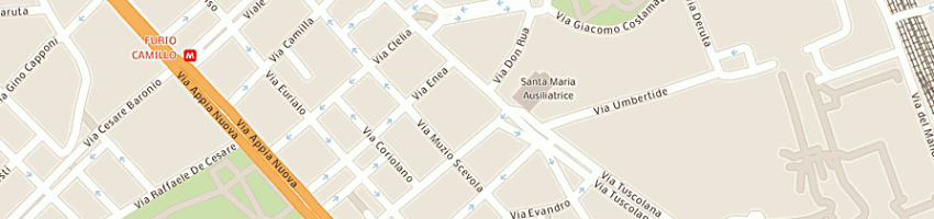 Mappa della impresa cofathec servizi spa societa' con unico socio a ROMA