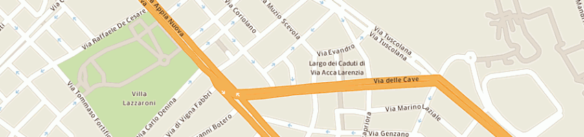 Mappa della impresa ehs di ececcacci a ROMA