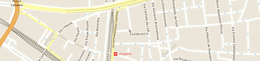 Mappa della impresa fiozzo giuseppina a ROMA