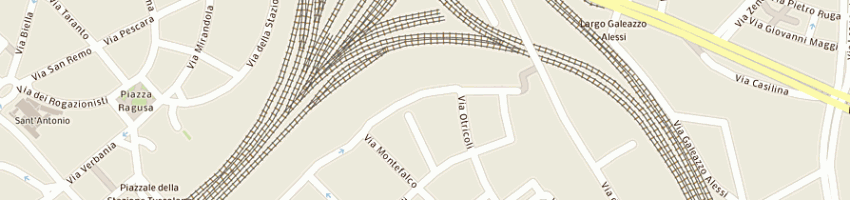 Mappa della impresa elettron tuscolana srl a ROMA