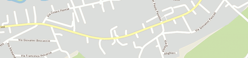 Mappa della impresa casa della tenda e della trapunta di raggini mauro snc a CORIANO