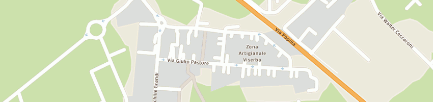 Mappa della impresa rodon italiana srl a RIMINI