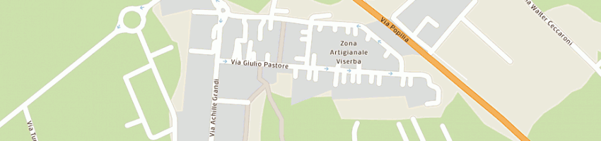 Mappa della impresa elettro cold snc a RIMINI