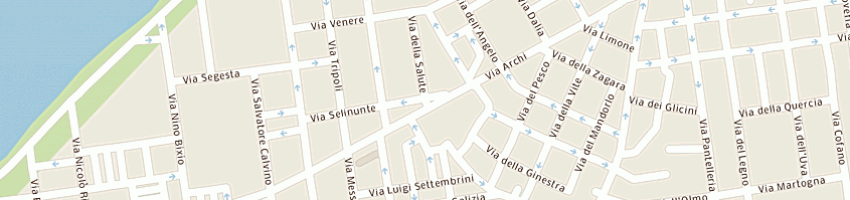 Mappa della impresa centro perizie snc a TRAPANI