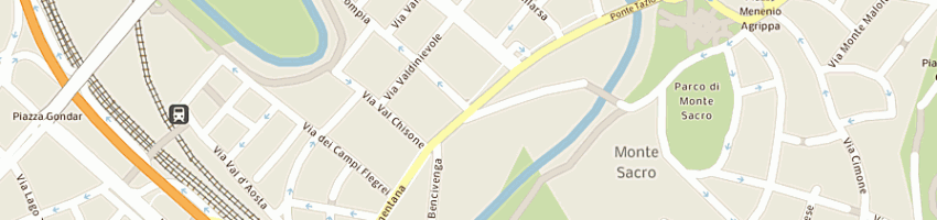 Mappa della impresa di persio franco a ROMA