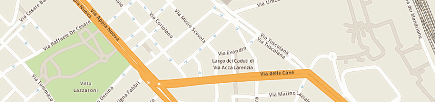 Mappa della impresa cavuto patrizia a ROMA