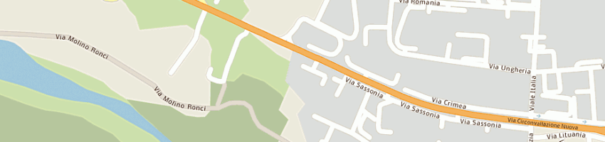 Mappa della impresa elettroingross spa a RIMINI
