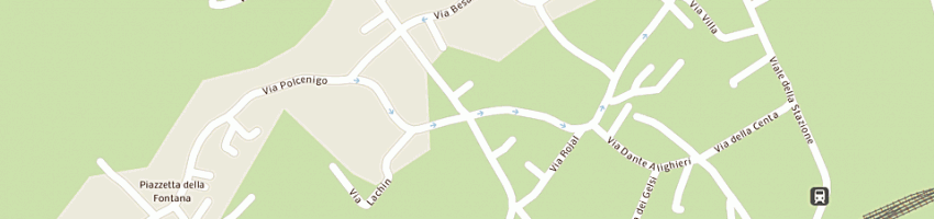 Mappa della impresa il vecchio borgo snc di tranci sandro e c a BUDOIA