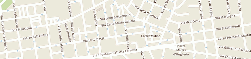 Mappa della impresa d'amico francesca a TRAPANI