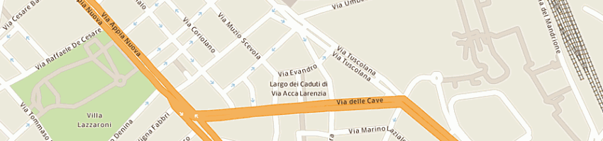 Mappa della impresa masala valeria a ROMA