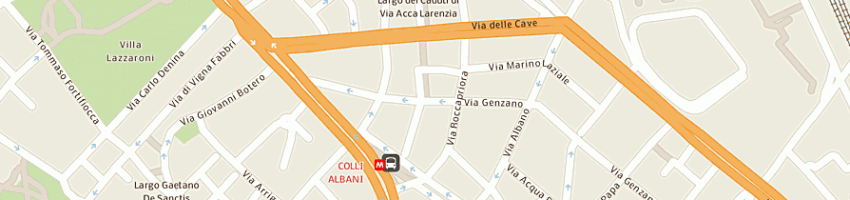 Mappa della impresa blue bay snc di bongiorno tiziana e espositi tania a ROMA