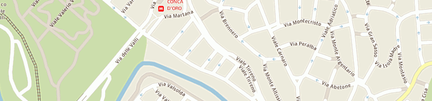 Mappa della impresa volponi fausto a ROMA