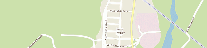 Mappa della impresa sabattini cucine srl a SASSOFELTRIO