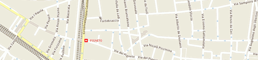 Mappa della impresa immobiliare as - societa' a responsabilita' limitata a ROMA