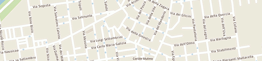 Mappa della impresa aism associazione italiana sclerosi multipla a TRAPANI