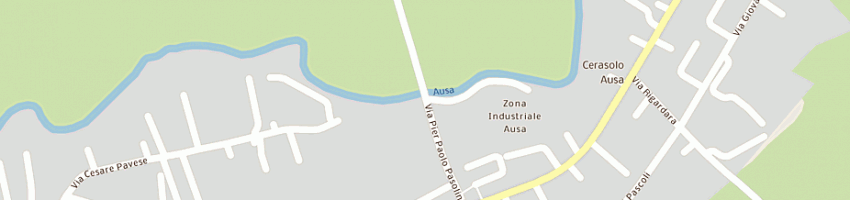 Mappa della impresa oasi group di ricci diego maria a CORIANO