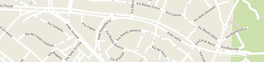Mappa della impresa de bella alfredo a ROMA