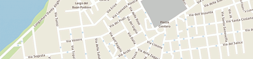 Mappa della impresa bannino giancarlo maria a TRAPANI