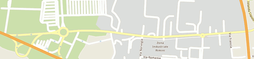 Mappa della impresa foto rimini pile srl a RIMINI