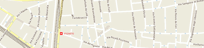 Mappa della impresa i e c di iacocagni l e colasanto r snc a ROMA