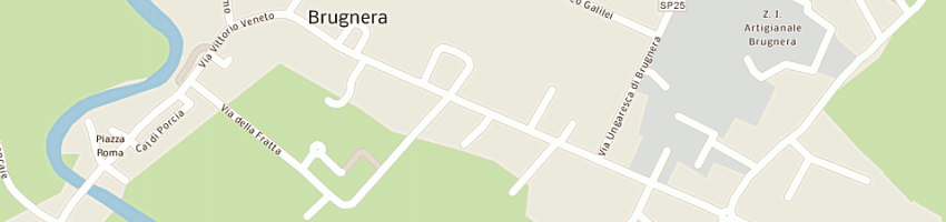 Mappa della impresa giust leda a BRUGNERA