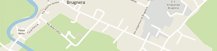 Mappa della impresa agostinelli cinzia a BRUGNERA