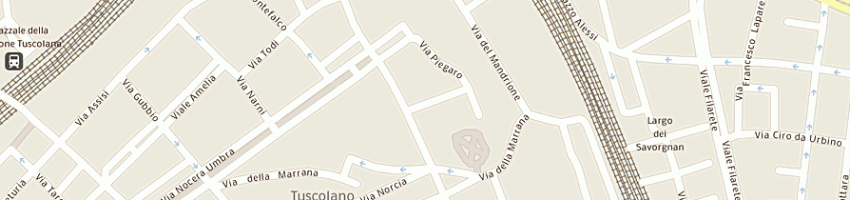 Mappa della impresa bucchieri gaetano a ROMA