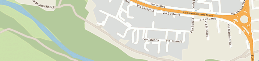 Mappa della impresa fjord marin sales srl a RIMINI