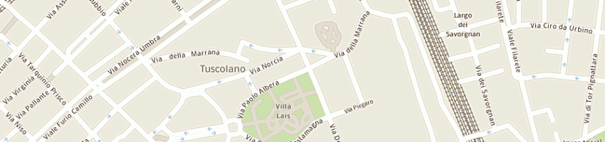 Mappa della impresa magic team service srl a ROMA