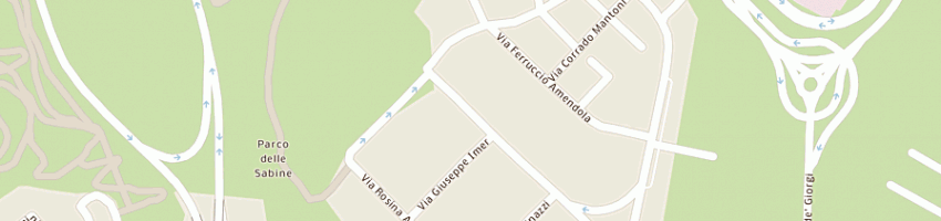 Mappa della impresa sds renting srl a ROMA