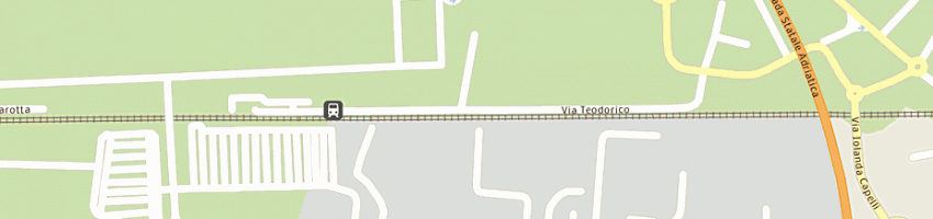 Mappa della impresa ediltec srl a RIMINI