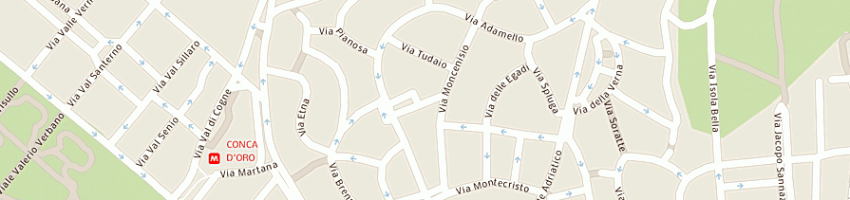 Mappa della impresa pianoforti e musica di armando micheletti a ROMA