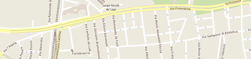 Mappa della impresa fluke di francesca lucarelli a ROMA