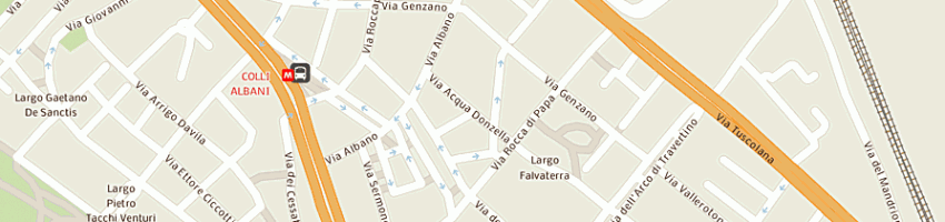 Mappa della impresa gruppo sara immobiliare di capezzani massimiliano a ROMA