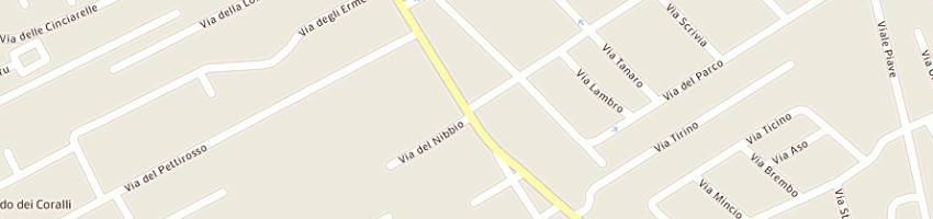 Mappa della impresa dea - sas di biondi nazzareno a ARDEA