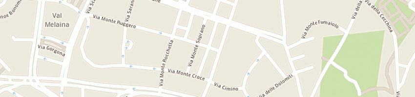 Mappa della impresa latini marine srl a ROMA