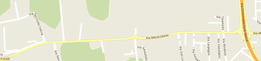 Mappa della impresa banca di credito cooperativo valmarecchia scrl a RIMINI