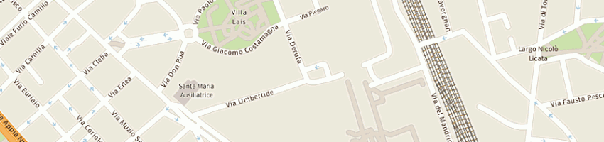Mappa della impresa viebi roma sas a ROMA